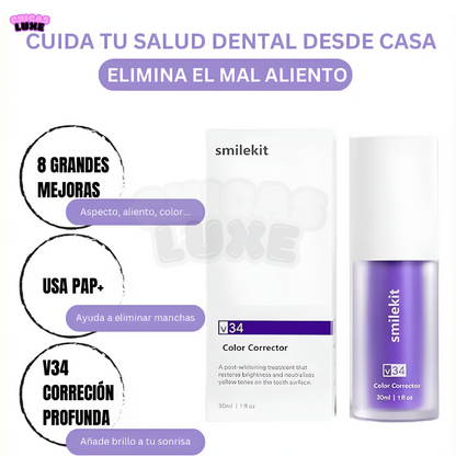 SmileKit V34™-Blanqueador de Dientes