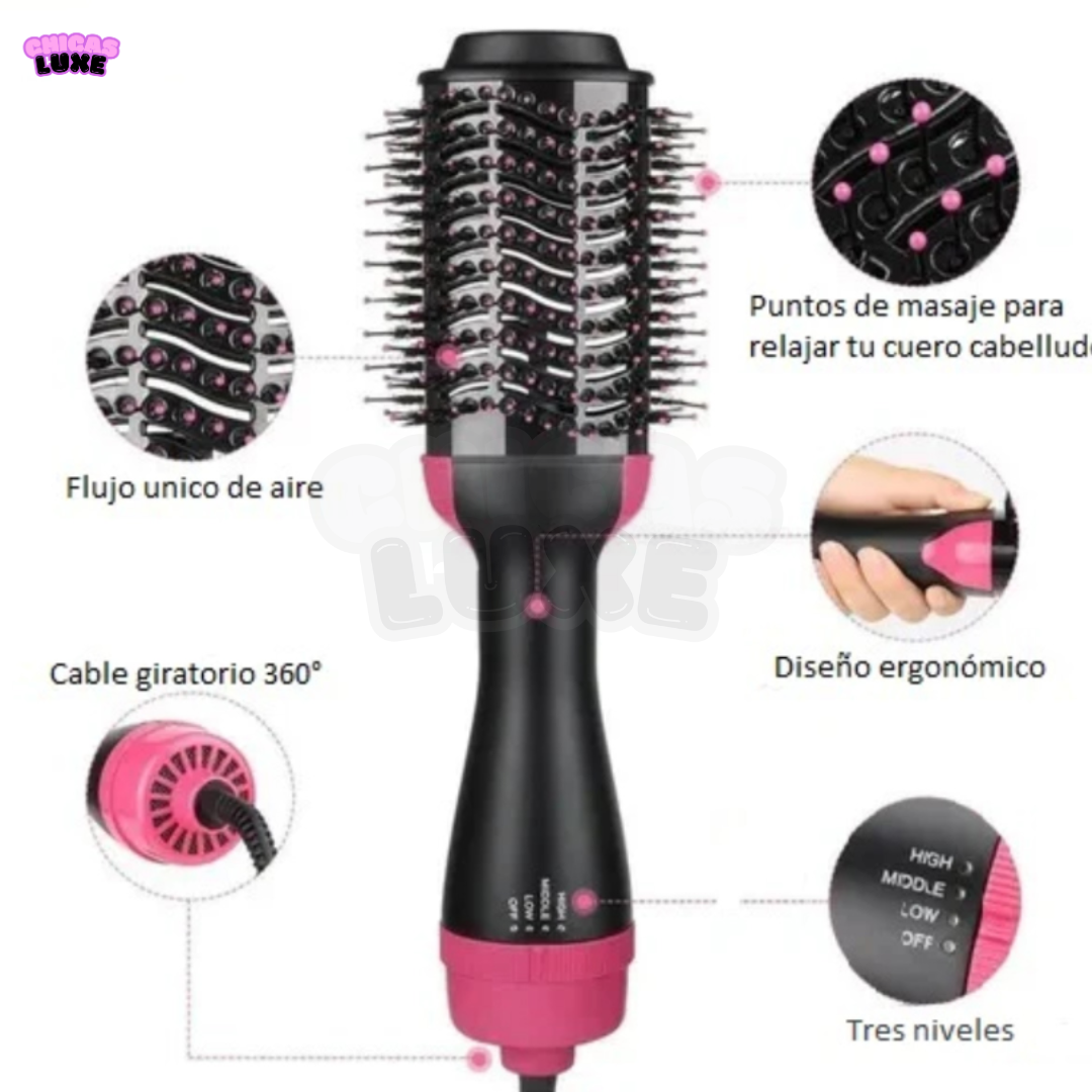 One Step™-Cepillo Voluminizador 3 en 1-ChicasLuxe