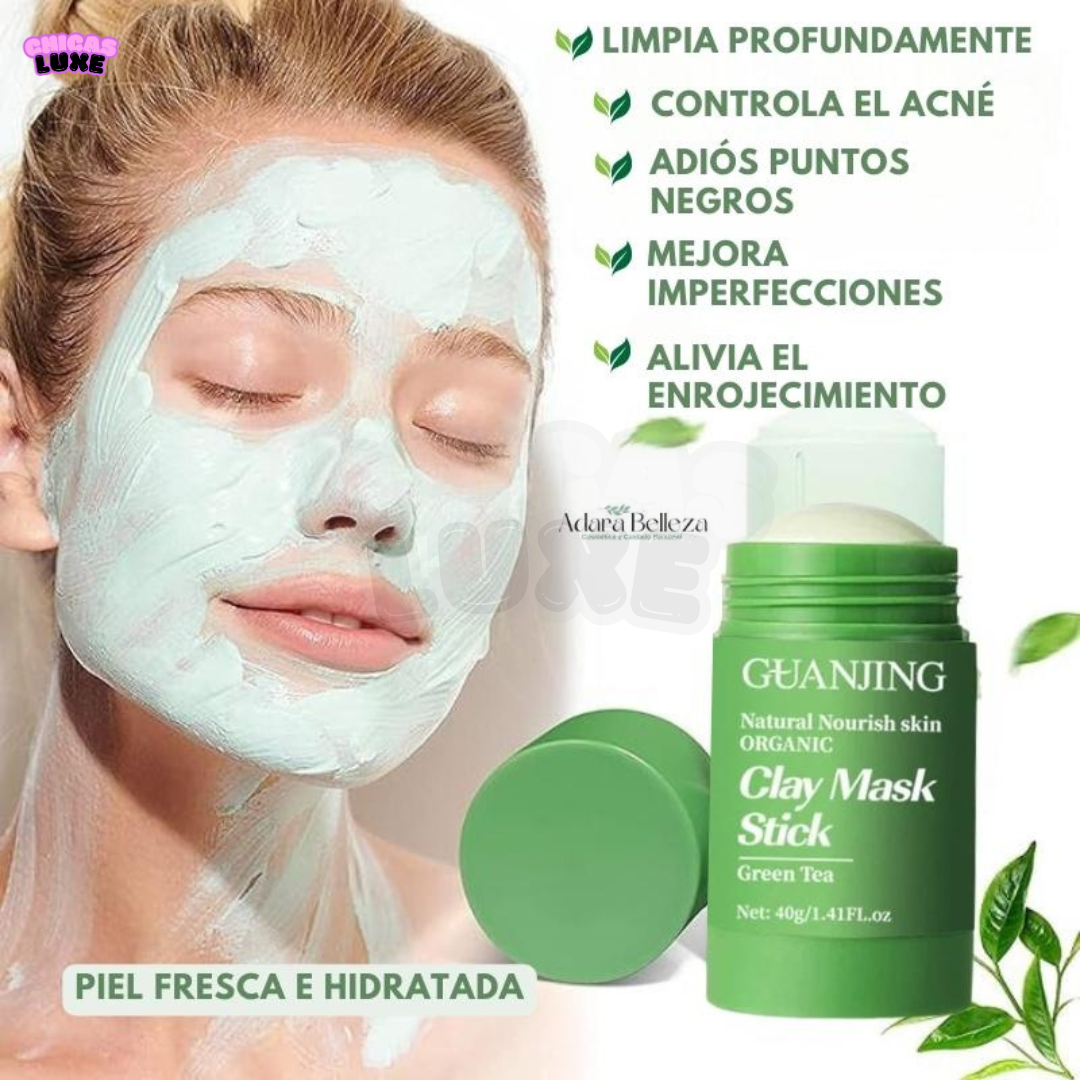 VerdeEsencial™-Mascarilla de Té Verde-ChicasLuxe